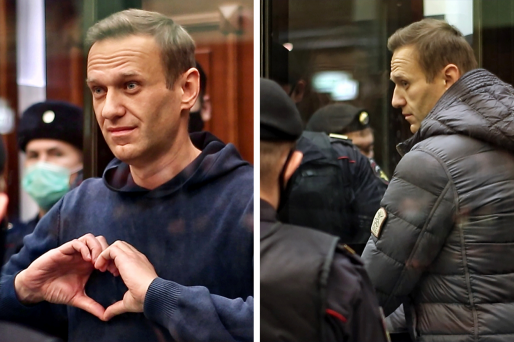 Russian Opposition Leader Alexei Navalny Has Been Sentenced To Two Years And Eight Months In Prison
