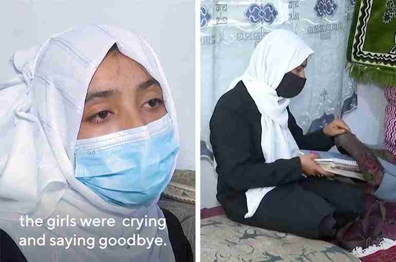The Taliban Sent Afghan High School Girls Back Home After Promising Everyone Could Go Back To School